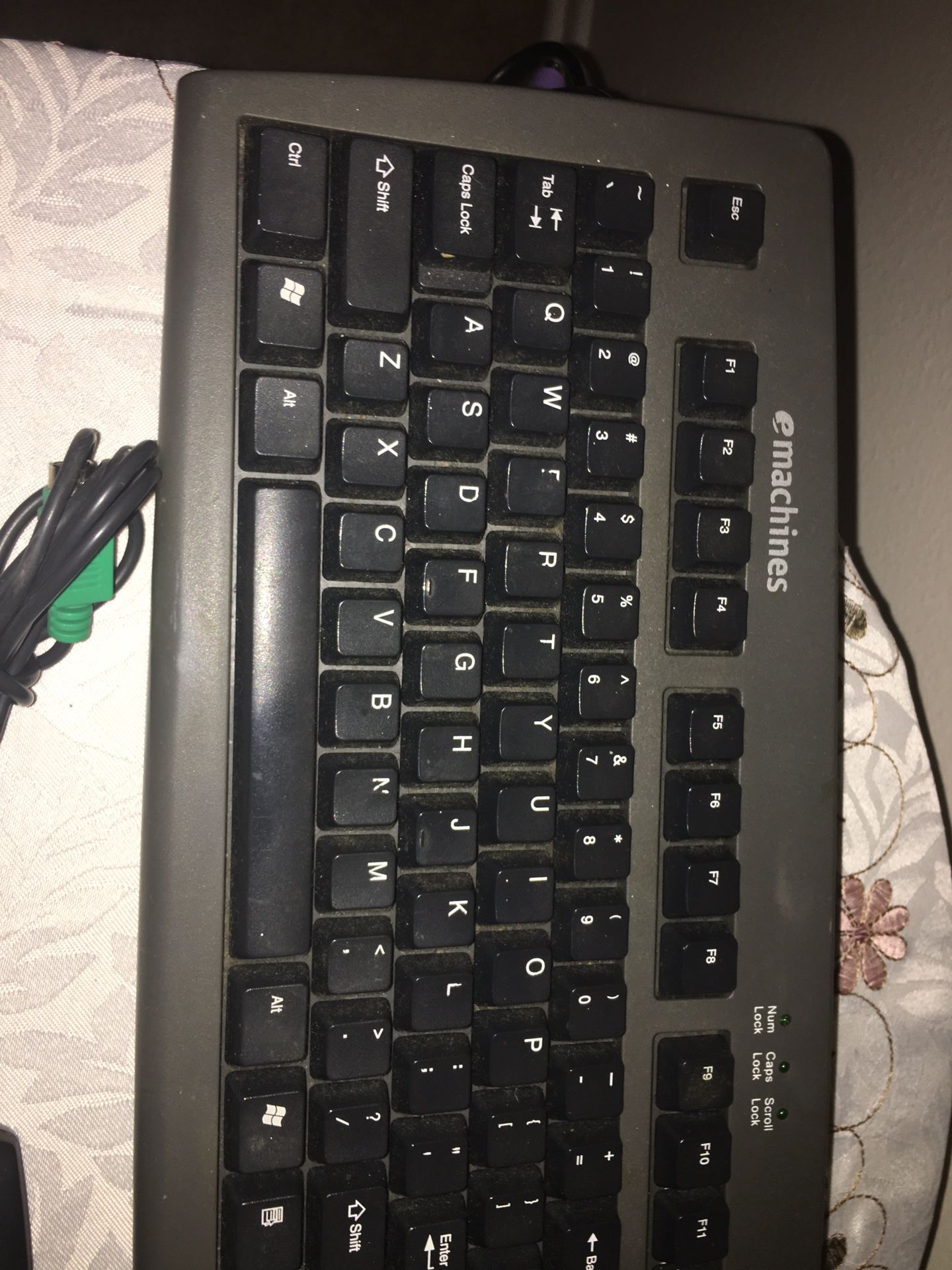 Keyboard and mouse