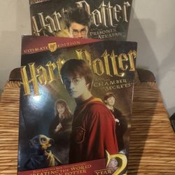 Harry Potter Ultimate Edition DVD Set years 2 &3
