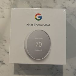 Nest Thermostat Snow Charcoal Available