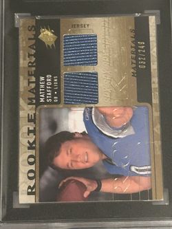 Matthew Stafford Graded Rookie 