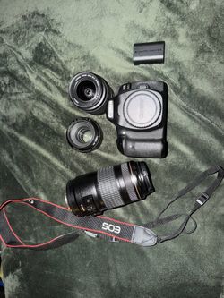 Canon with multiple lenses
