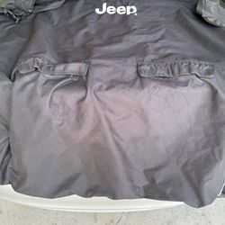 Jeep Wrangler pet cover