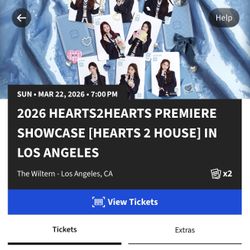 Hearts2Hearts Concert 3/22 @ The Wiltern