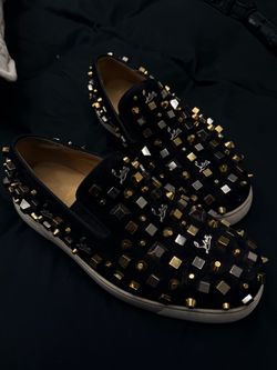 Christian Louboutin Dandelion Spikes loafers