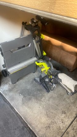 Table saw chopsaw with stand