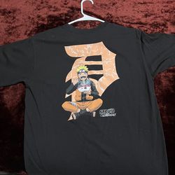 Primitive Apparel Adult Men’s Black Naruto T-Shirt [SIZE MED]