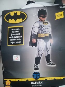Batman boys costume 2-3yrs