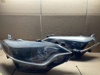 #OH167 *DAMAGED* 2014-2016 Toyota Corolla LED Headlight Pair 