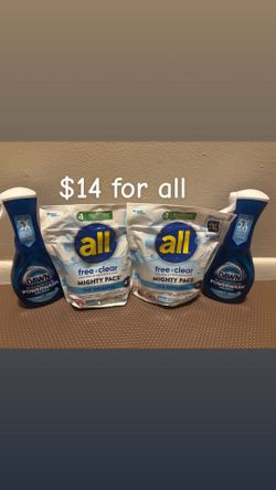 All pod detergent bundle