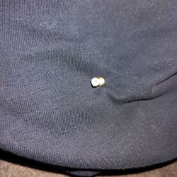 Single Diamond Stud Earring 14k