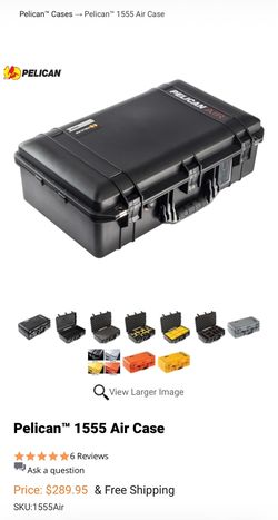 Pelican 1555 carrying Case