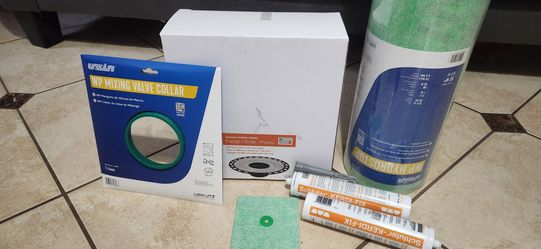 Shower kit, membrana