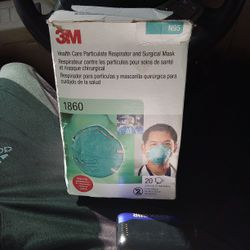Mascarillas 3M, N95, 1860