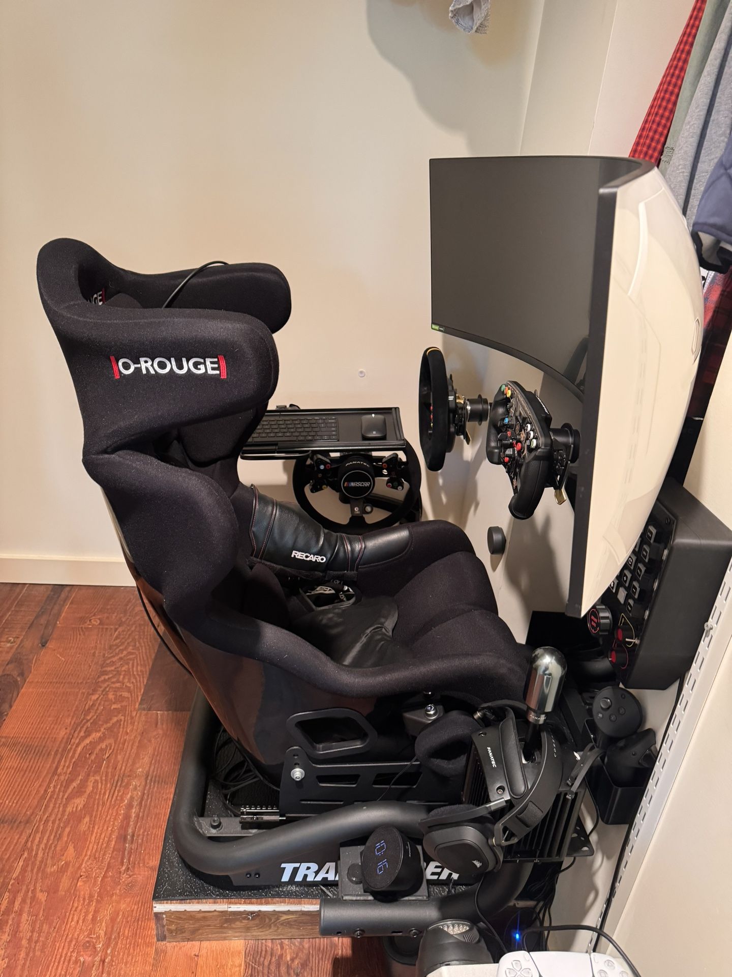 O - Rouge C2 Fusion Sim Racing Cool Seat + Bass Shaker