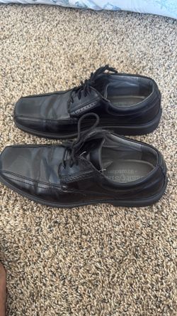 Deer Stags Mens Dress Shoes Size 10.5 Black
