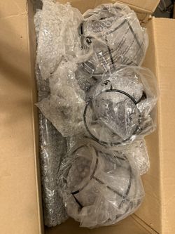 Three-Light Farmhouse Style Light Fixture – Black – Brand New (Open Box