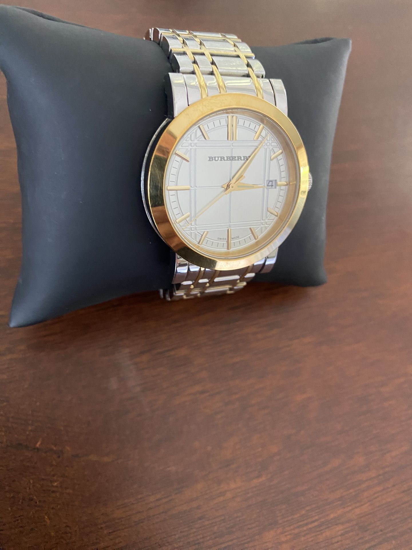 Will Trade For Another Watch . Burberry Bu1358 Watch Mens Steel 