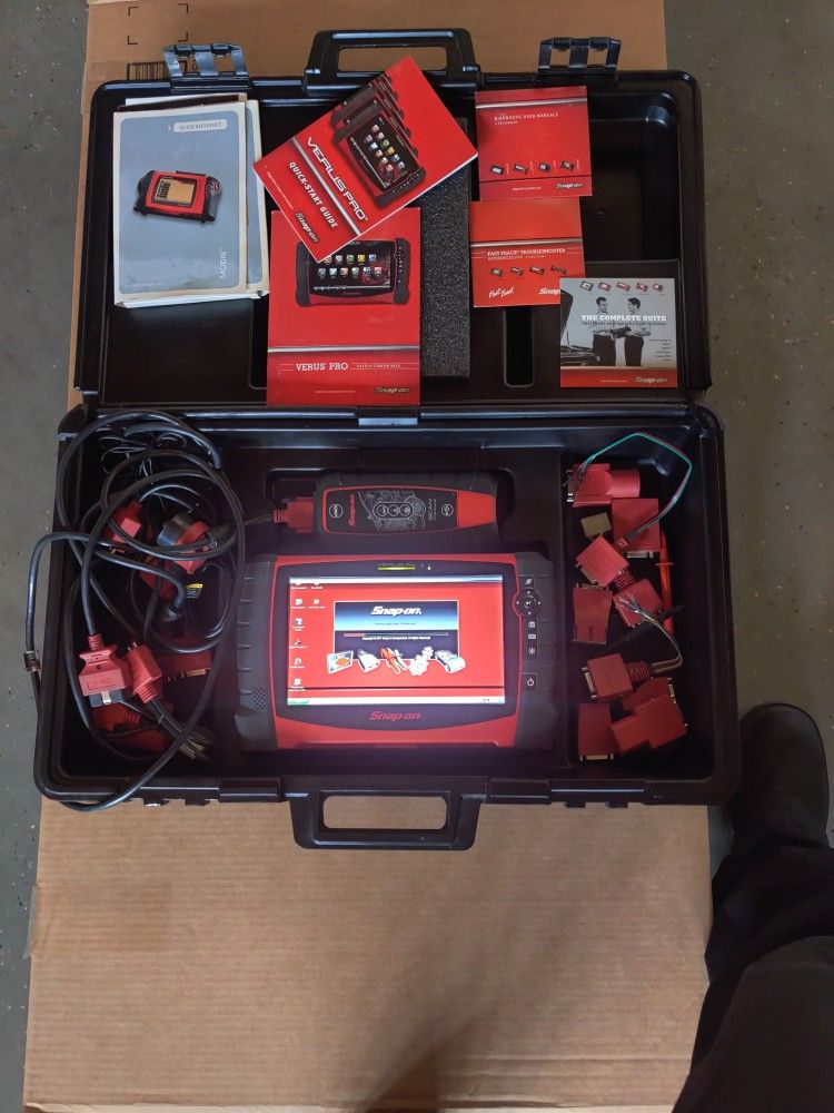 SNAP ON VERUS D10 EEHD301-6 SCOPE METER M4 WITH EESM300 SCAN MODULE 3 SCANNER $1100