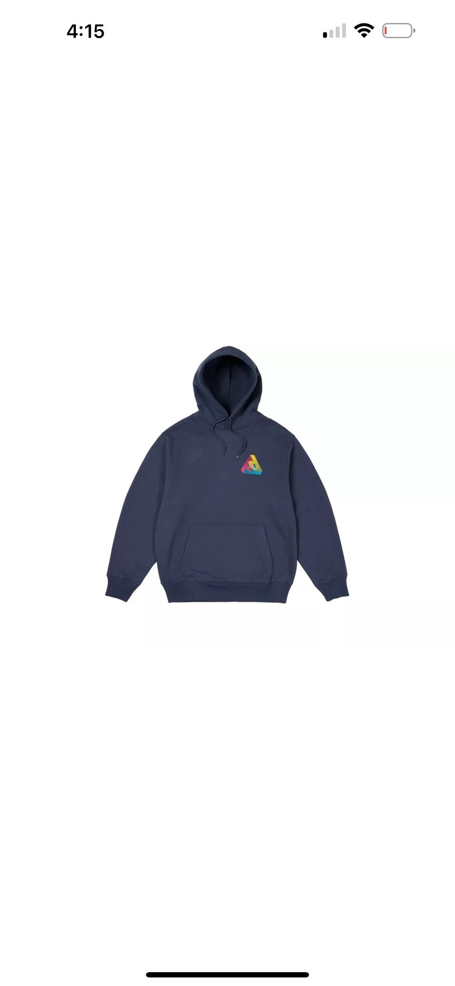 Palace skateboard hood スケートボード [palace] SOFAR ZIP HOOD GREY