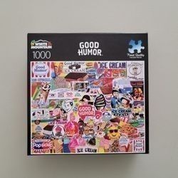 Good Humor 1000 Piece Jigsaw Puzzle Complete