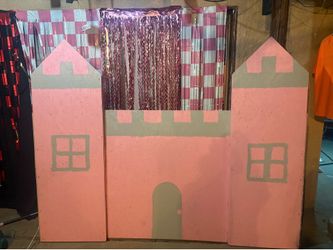 Castle wood backdrop