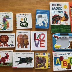 Eric Carle kids board books