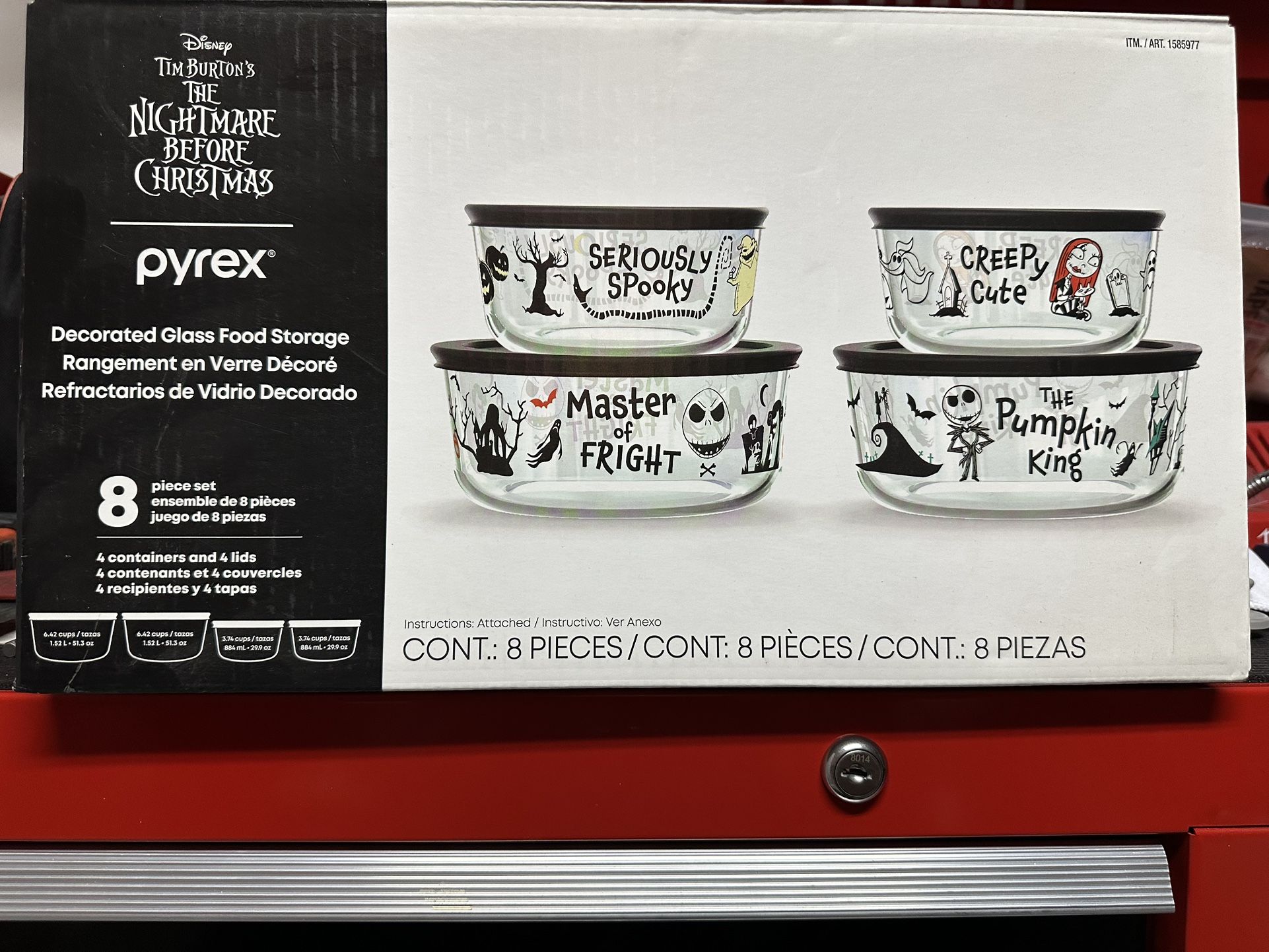 Nightmare Before Christmas Pyrex