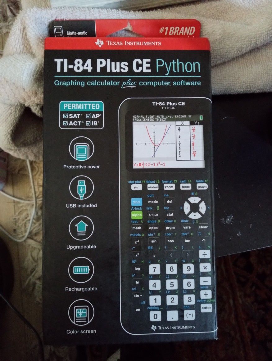 TI-84 Plus Python Scientific Graphing Calculator