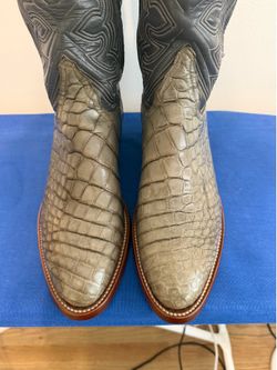 VTG Tony Lama, American alligator boots 9D beautiful you won’t find nothing like this