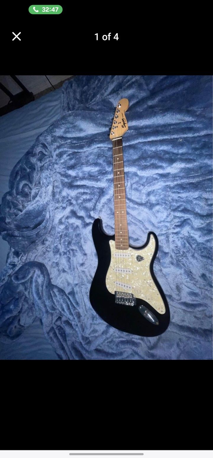 Squier Strat Electric Guitar