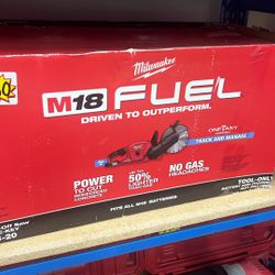 Milwaukee M18 Fuel 9” Cut-Off Saw W/One-Key