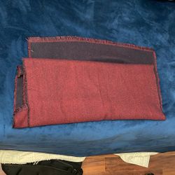 Wool Burgundy Scarf