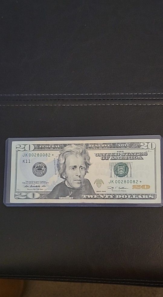 I Sell $20.00  2009 Bill With Star