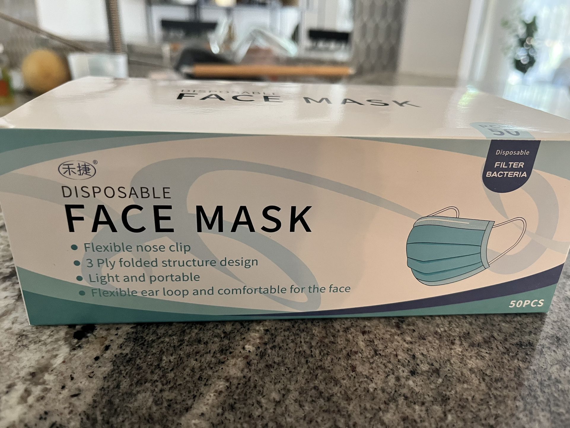 Box of 2000 Surgical Grade Disposable Face Masks  (15c Each).  