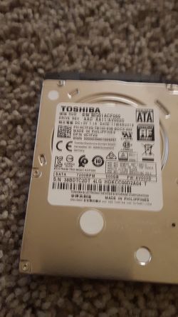Toshiba hard drive 500gb