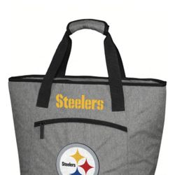 NFL Pittsburgh Steelers Insulated  Cooler Tote 30 Cans, Tailgate bag, NFL NWT