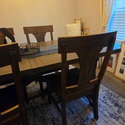 Dining Table And 4 Chairs