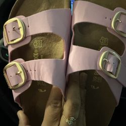 Birkenstock Arizona Pink Sandals Size 39