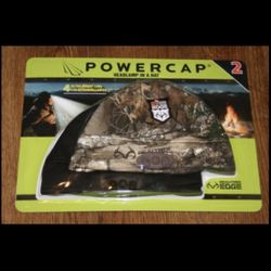 2 Pack Realtree Edge Panther Vision Power Cap Headlight In A Hat   Camo & Black 