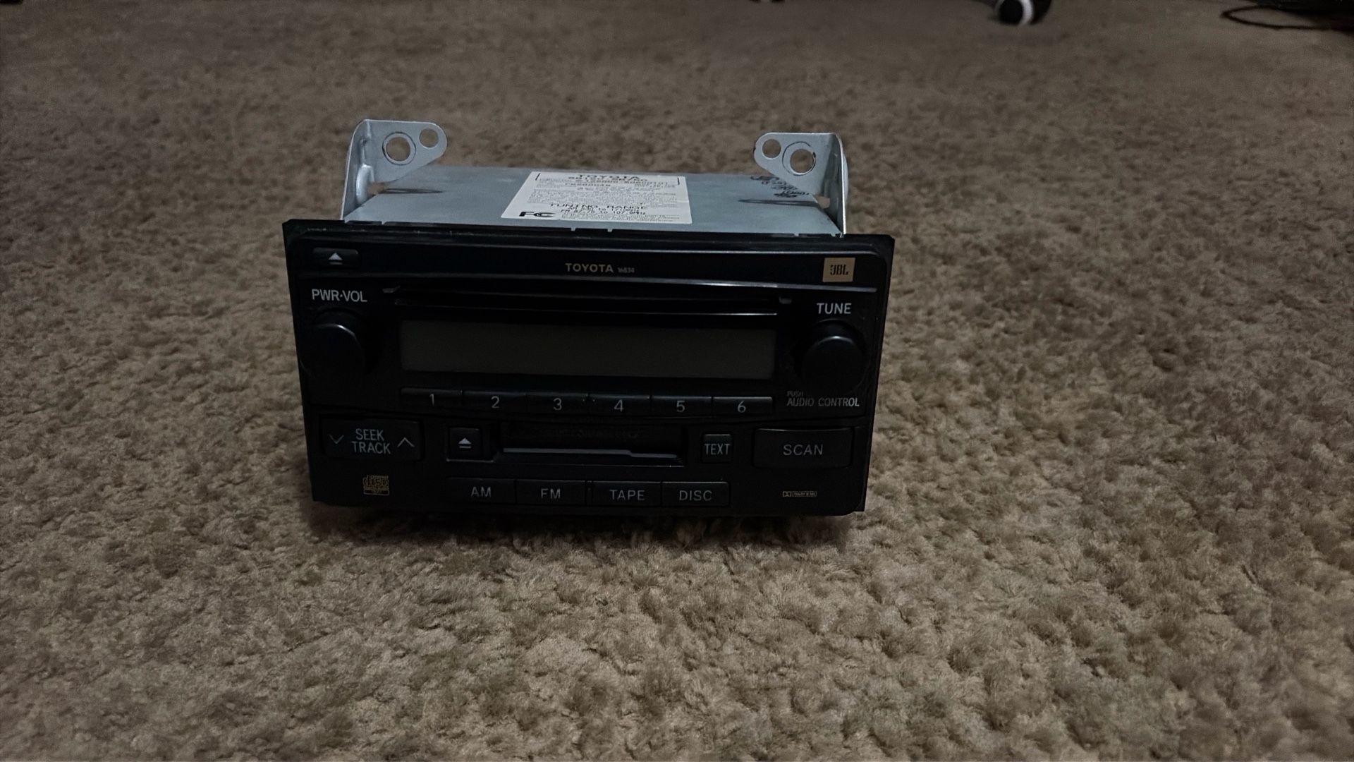 2003-05 JBL Celica GTS Factory Stereo Receiver