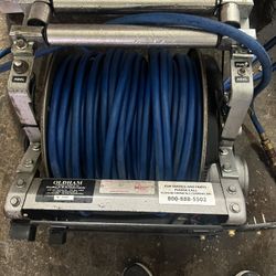 Hannay reel With Hose And Motor