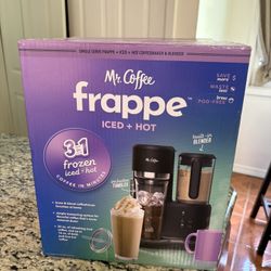Mr  Coffee Serve Frappe, Ice Coffee , And Hot Coffee
