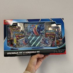 Pokemon TCG Greninja EX & Kingdra EX Special Collection Box 