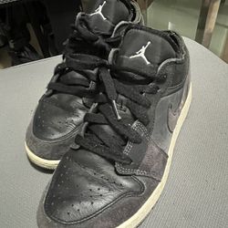 Jordan 1 Low Craft Inside Out Black 