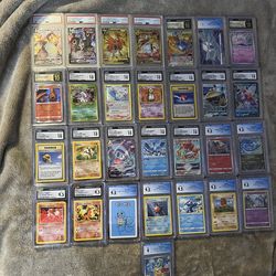 Pokemon graded cards PSA & CGC