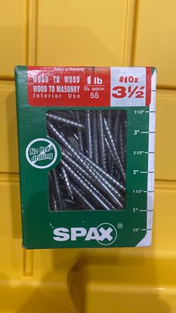 SPAX #10 3 1/2 Screws