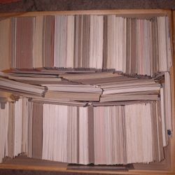 Baseball and football cards