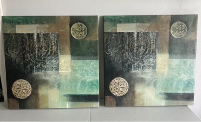 Matching wall art