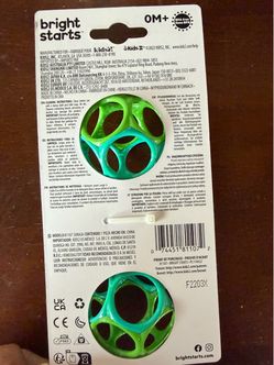 Oball easy grip shaker/rattle
