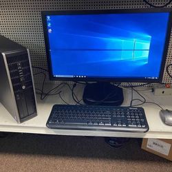 hp desktop i7 processor win 10 comes with monitor keyboard and mouse